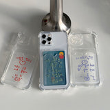 Red - Is My Life Card Storage Phone Case