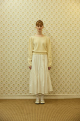 BACK RIBBON KNIT