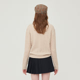 Classic cashmere cable knit (6652482814070)