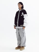 スーパーバルーンウールバーシティジャケット(Black)