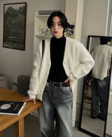 レッドドライデニムパンツ/Red dray denim