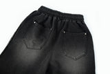 WESTERN DENIM SWEATPANTS