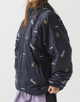 ロゴパッディングジャンパー/BSR2223FWJK007 BEARRABBIT LOGO PADDING JUMPER NAVY