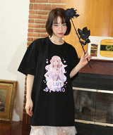 マジカルガールハーフTシャツ / magical girl half t-shirt (4497361928310)