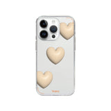 グレーサンドハートバルーンケース / Gray Sand Heart Balloon Case (Jelly Hard)
