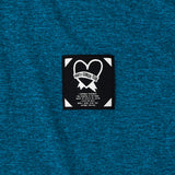 HEART BAND CROP POLONECK (TEAL)