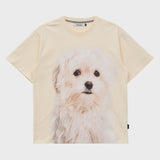 Maltese face half sleeve tshirts