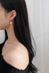 no.12ゴールドピアス/no.12 earring gold