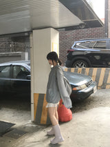 サマーブリックフードウィンドブレーカー