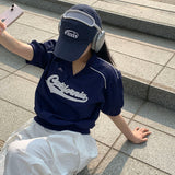 ポニーVネックアノラックショートスリーブTシャツ