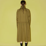 ボタンアップドレス / Button-up dress olive