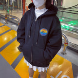 スノーサンセットパーカー / paragraph 21f/w Snow Sunset Hoodie zip-up 7color (6624127844470)