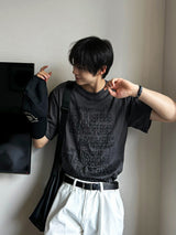 punk lettering t-shirts