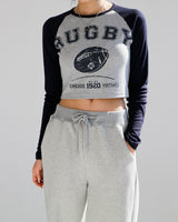 ラグビークロップTシャツ / Rugby Crop T-shirt