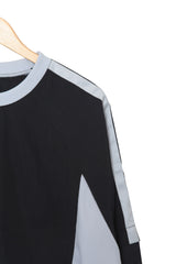 2wayナイロンスェットシャツ / two-way nylon sweatshirt