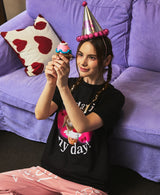 トゥデイイズマイデイTシャツ / TODAY IS MY DAY-T (black)