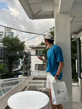 LMNサンフランシスコ ピグメントウォッシング半袖Tシャツ / LMN San Francisco Pigment Washing Short-Sleeved T-Shirt (4 colors)
