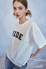 HIDE Logo Graphic T-Shirt (White) (6570996039798)