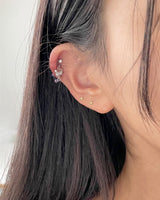 Purple Butterfly Cuff Piercing / 2 color