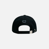 Wフラットキャップ / 'W' FLAT CAP (BLACK)