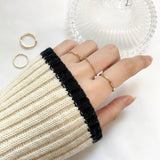 ウェーブデイリーリングセット / Wave Daily Ring 5 set / 2 color