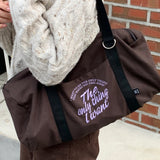only thing duffle bag