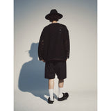 ハーフバンディングバミューダパンツ / HALF BANDING BERMUDA PANTS_BK