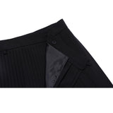 CHAIN PLEATS LAP SKIRT BLACK (6682535657590)