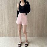 [4color] Summer Cotton Short Pants
