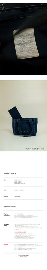 ビンテージキャンバスバッグ / Vintage Canvas Bag - Navy