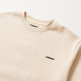 オーバーフィットスウェットシャツ/OVERFIT SWEAT SHIRT-CREAM
