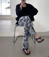 プリントプリーツパンツ / [Made] Printed Pleats Pants (2 colors)