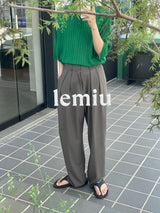 Berlin tension semi-wide slacks