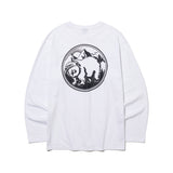 ベア長袖Tシャツ/22SS BEAR LONG SLEEVE T-SHIRT WHITE (6697656877174)