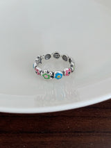 ナインフラワーリング / [925silver] Nine Flower Ring
