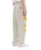 スマイルロゴスウェットパンツ / 939 SMILE LOGO SWEAT PANTS (OATMEAL)