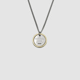 < AKMU LEE CHANHYUK Wear > CIRCLE RING NECKLACE (6690773598326)