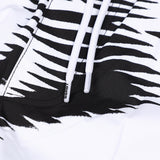 ウェーブベルベットスーパーワイドボックスパンツ / BSR2223FWPT016 ZGZG WAVE VELVET SUPER WIDE BOX PANTS WHITE