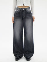 ファイズブラックブルーワイドパンツ / no.522 Faiz Black Blue Wide Pants