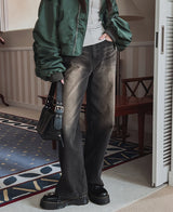 ワンダーウォッシュドアブルデニムパンツ/(UNISEX) Wander washed able denim