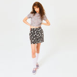フリーキッシュデイジーミニスカート/FREAKISH DAISY MINISKIRT (BLACK)