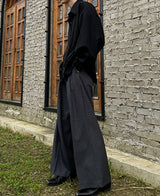 [自主製作] [Restock] サベージアイレットバルーンシャツ/ Savage Eyelet Balloon Shirt (2 color)