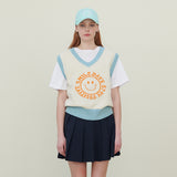 Smile knit vest (6684774695030)