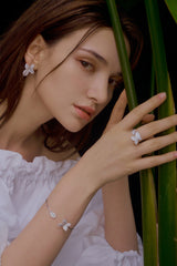 ブロッサム オープン リング / Blossom Open Ring (silver)
