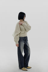 スモッグデニムパンツ / no.1835 smog denim pants