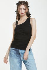 ストラップノースリーブトップ / STRAP SLEEVELESS TOP