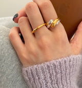 ダブルツイストリング / [925silver] Double twisted ring