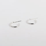 シルバーオープンリングピアス / silver open ring earring (925 silver)
