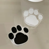 Shawdow Cat Black Acrylic Smart Tok