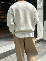 ロイドダブルサイドマルチファンクションオーバーサイズフィットスウェットシャツ / Lloyd's double sided multifunctional oversized fit sweatshirt (12 colors)